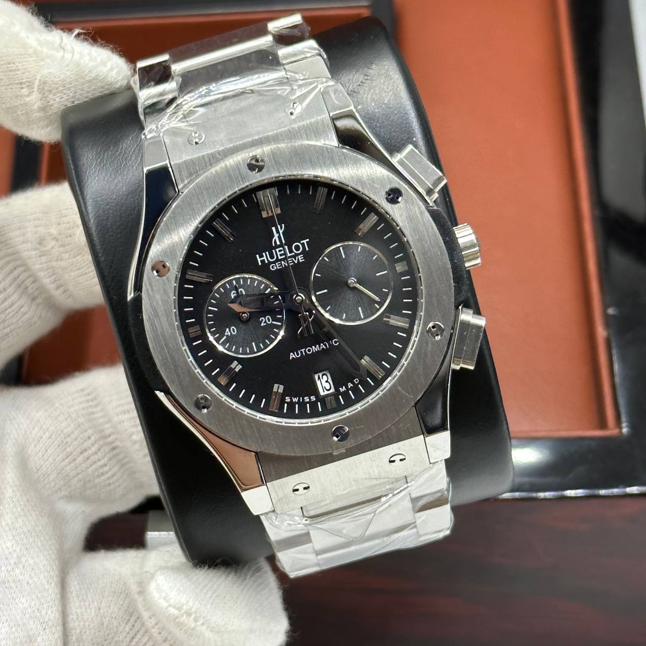 Мощные часы Hublot - Classic Fusion Chronograph King Iron