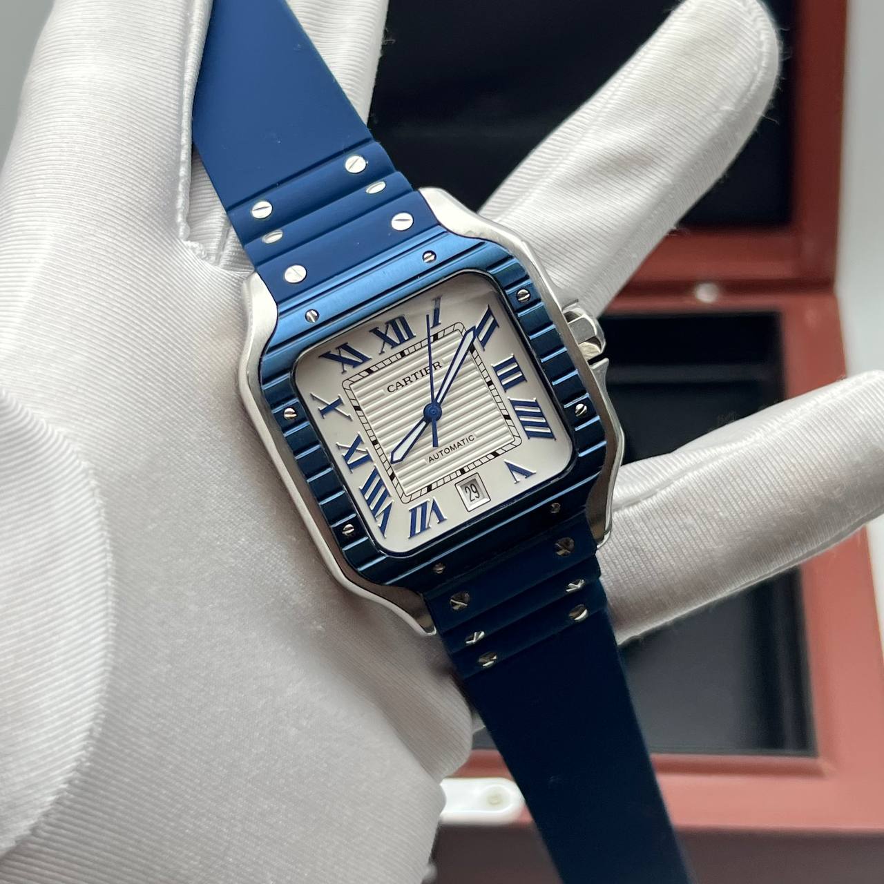 Мужские часы Cartier Santos Automatic