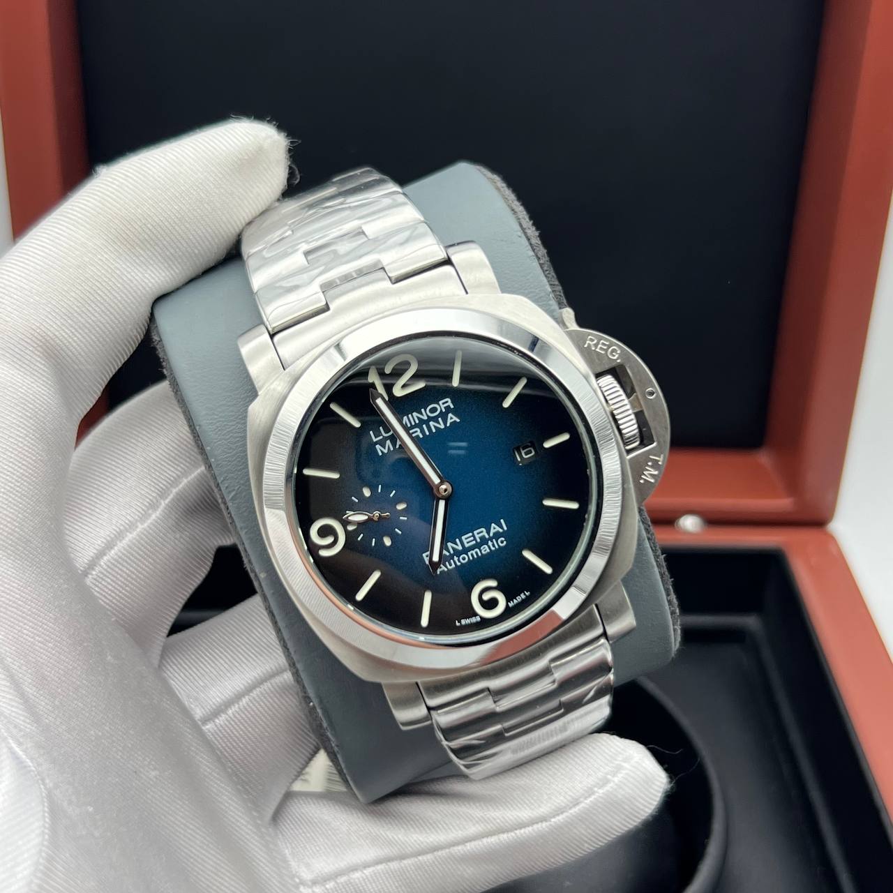 Мощные Мужские часы Panerai Luminor Marina