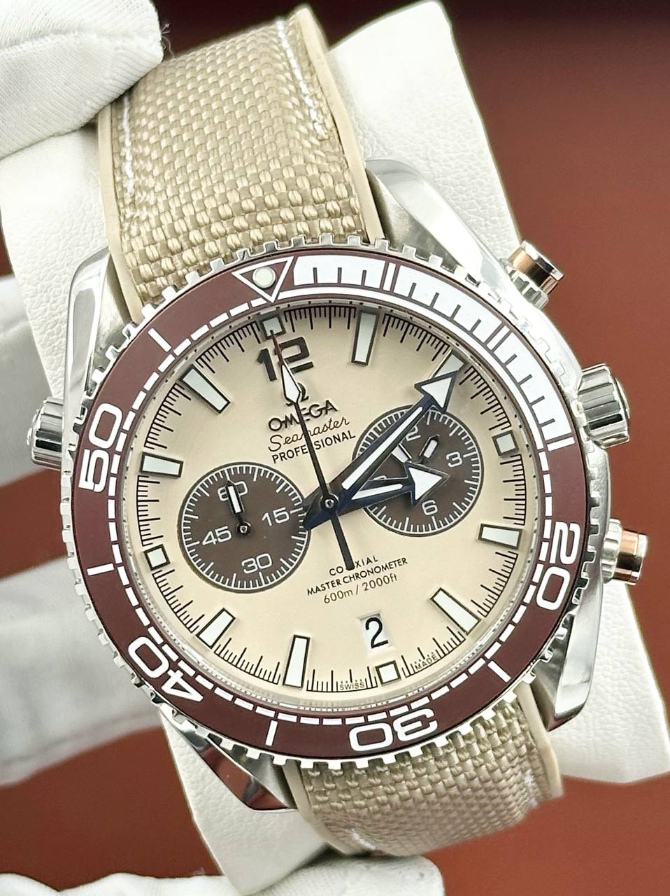 Мужские часы Omega Seamaster Planet Ocean Chronograph