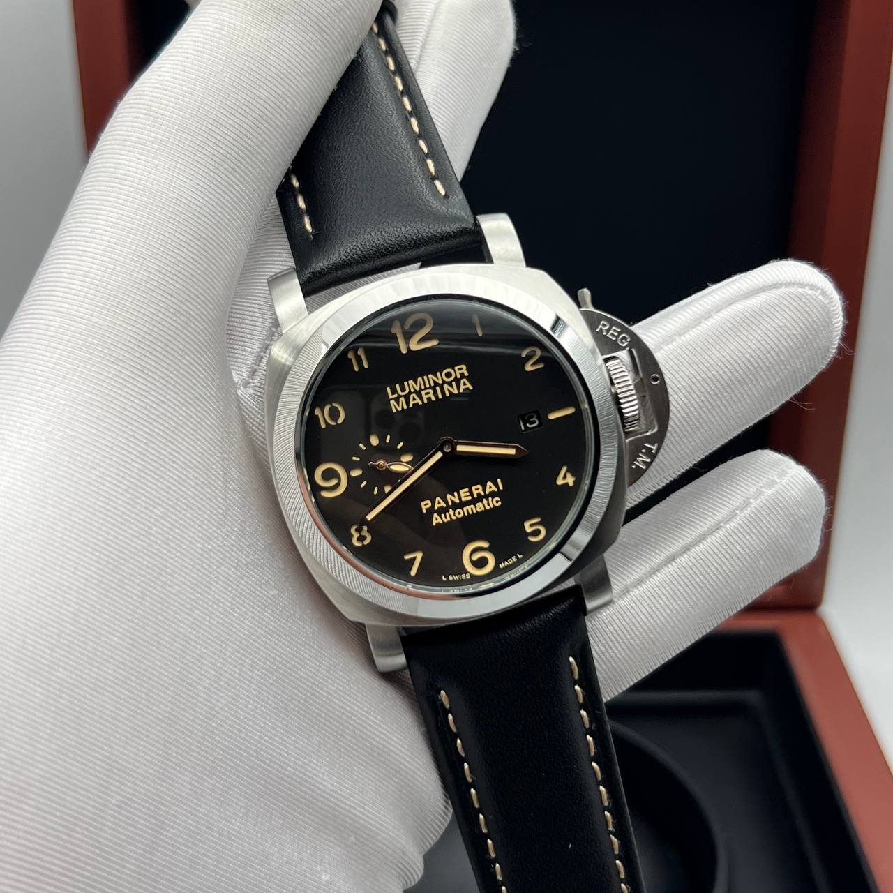Мощные Мужские часы Panerai Luminor Marina
