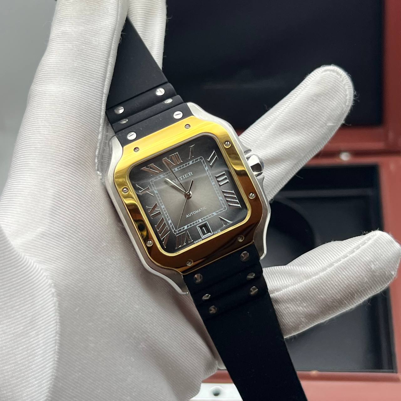 Мужские часы Cartier Santos Automatic
