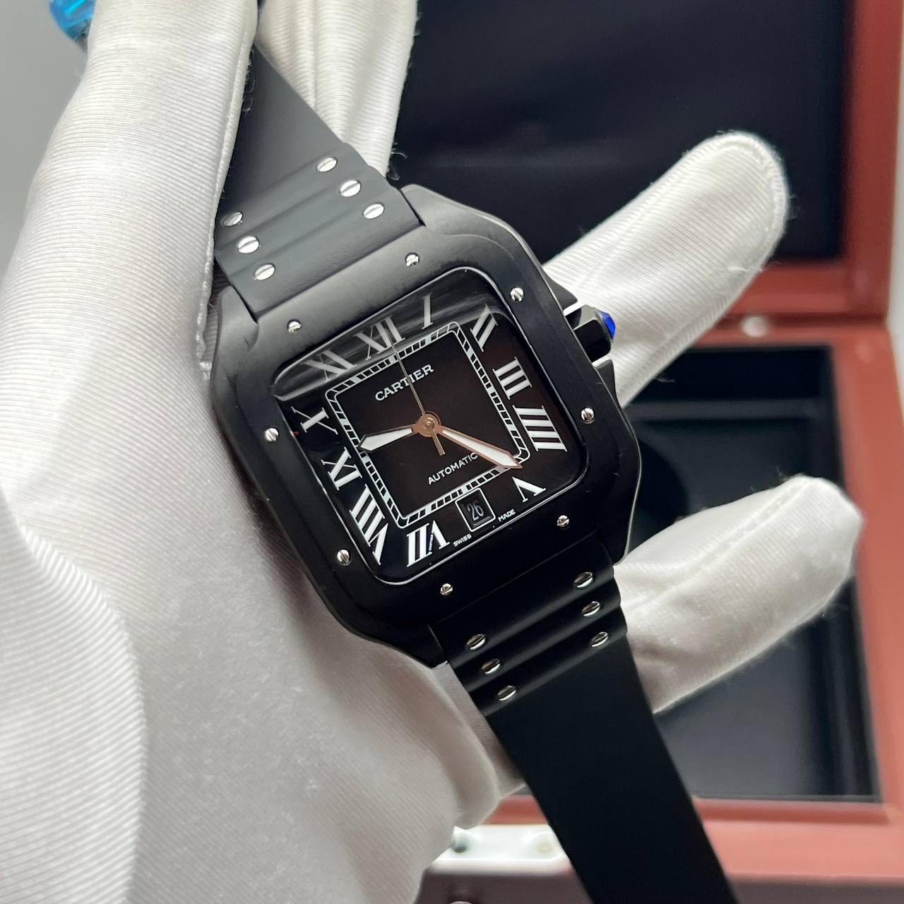 Мужские часы Cartier Santos Automatic