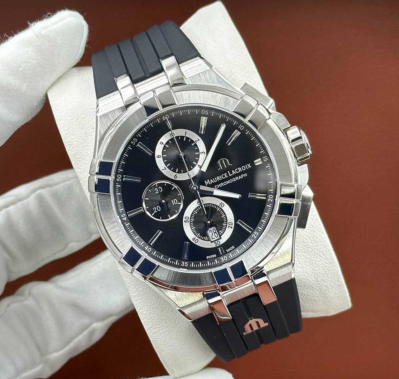 Популярные часы Maurice Lacroix Watch Aikon Chronograph Mens