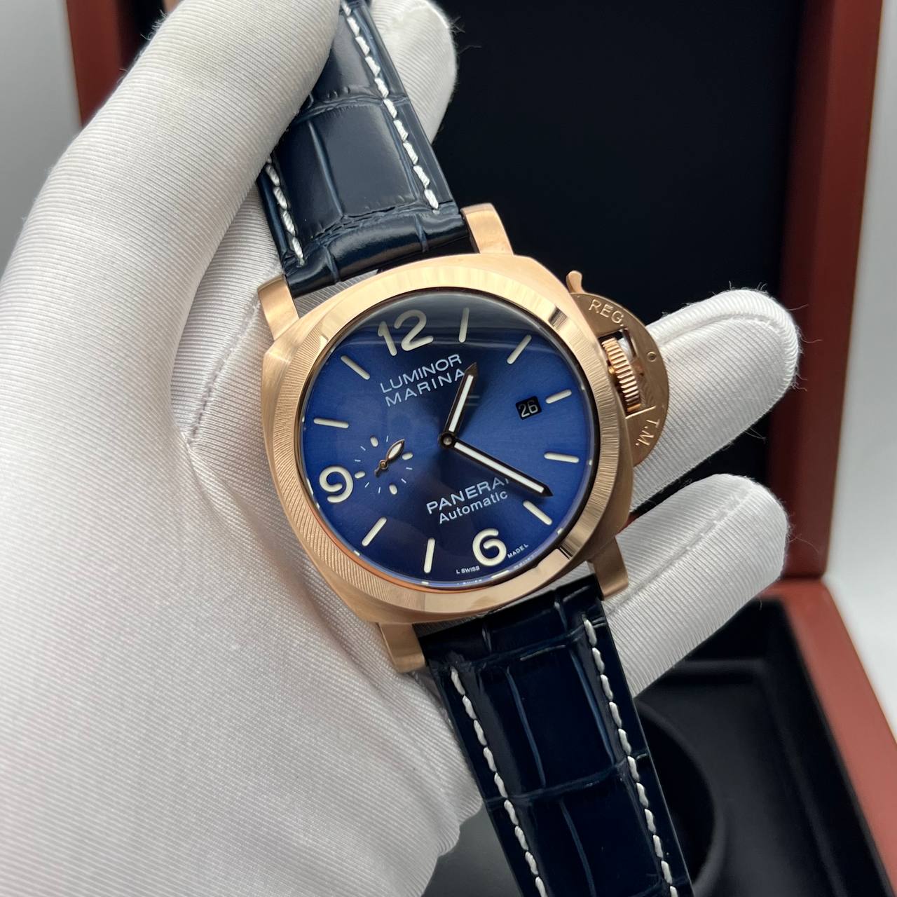 Мощные Мужские часы Panerai Luminor Marina