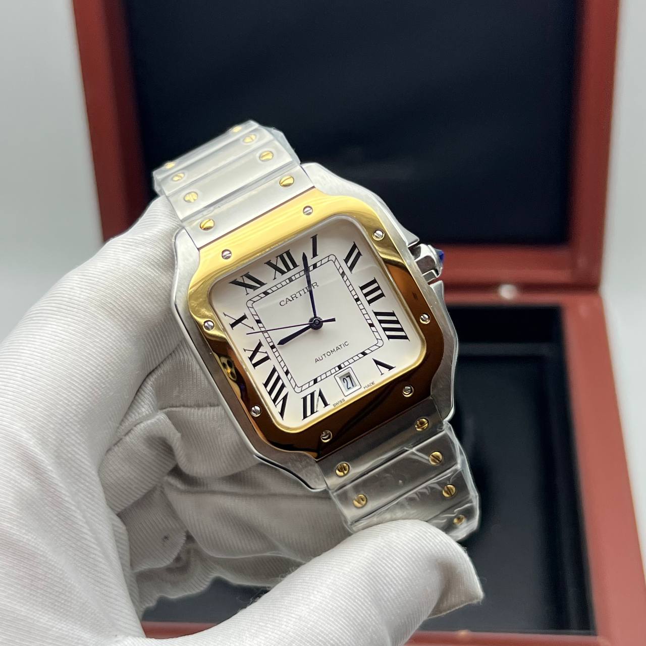 Мужские часы Cartier Santos Automatic