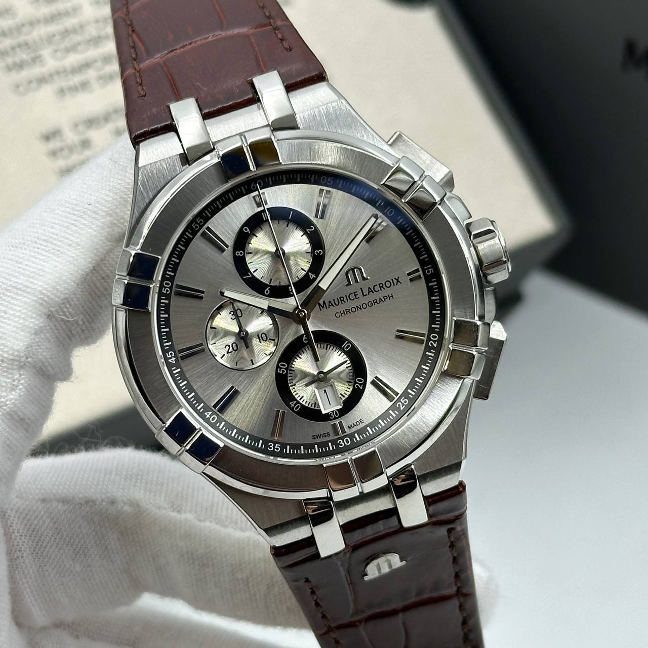 Популярные часы Maurice Lacroix Watch Aikon Chronograph
