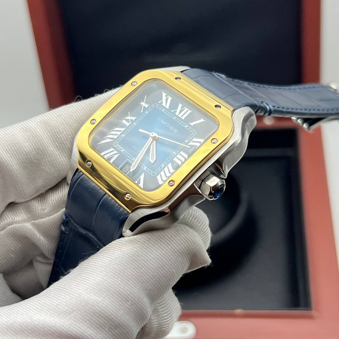 Мужские часы Cartier Santos Automatic