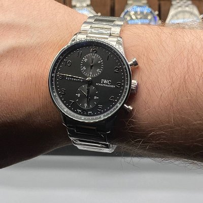 Премиальные часы IWC Portuguese Chronograph 40 мм
