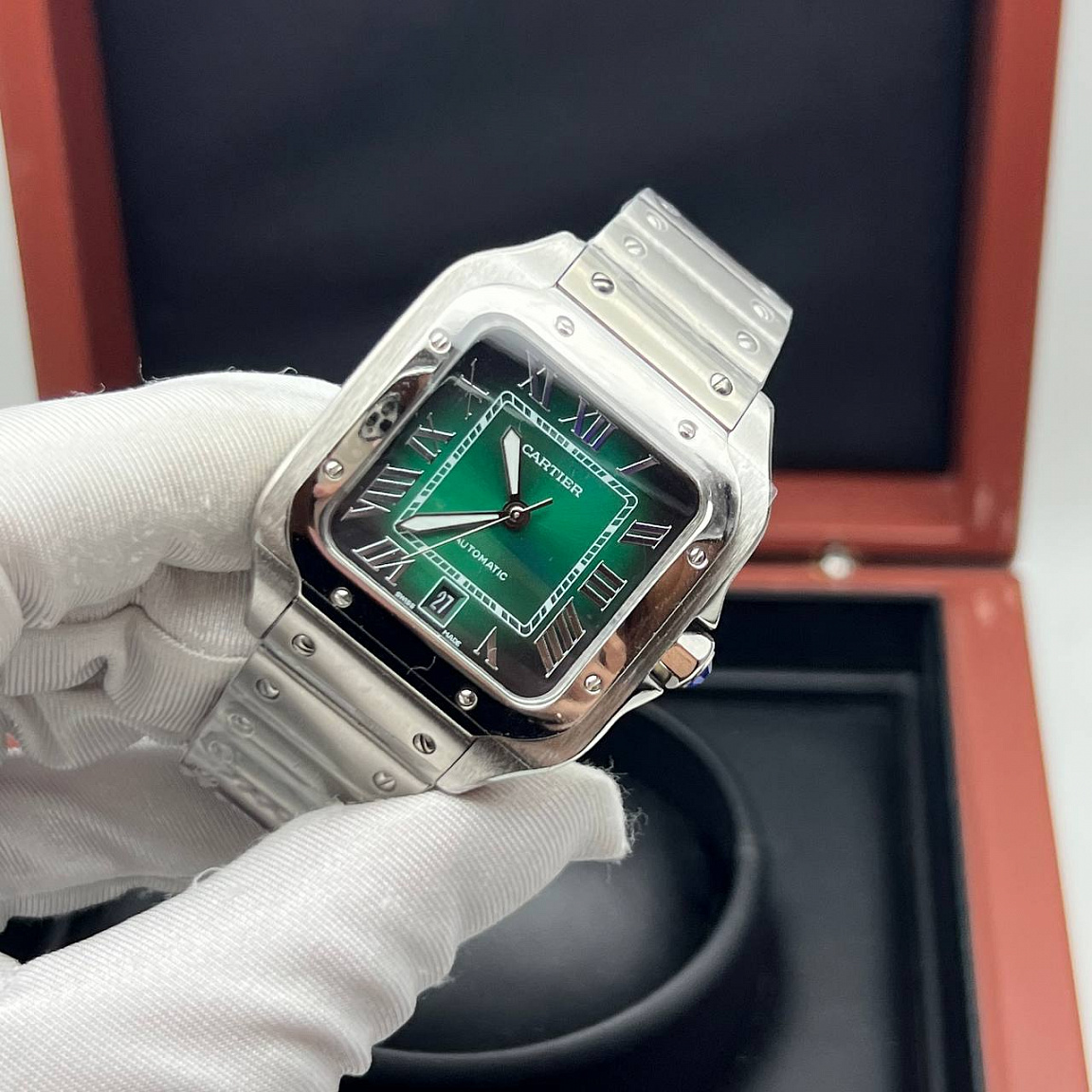 Мужские часы Cartier Santos Automatic