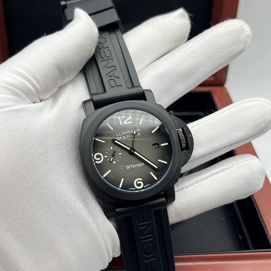 Мощные Мужские часы Panerai Luminor Marina