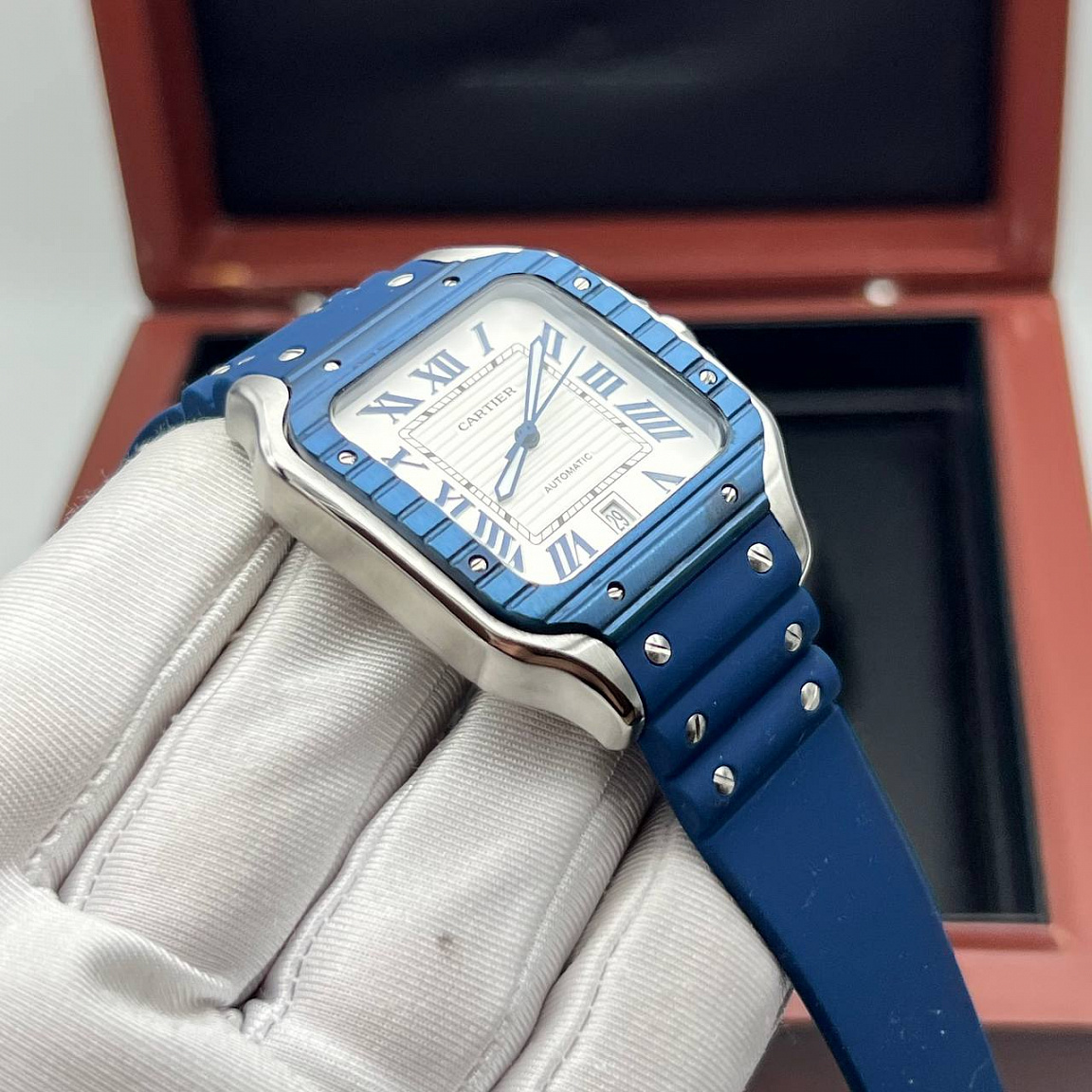 Мужские часы Cartier Santos Automatic