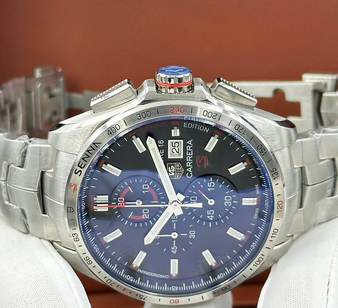 Мужские часы TAG Heuer Carrera Calibre 16 Senna Edition