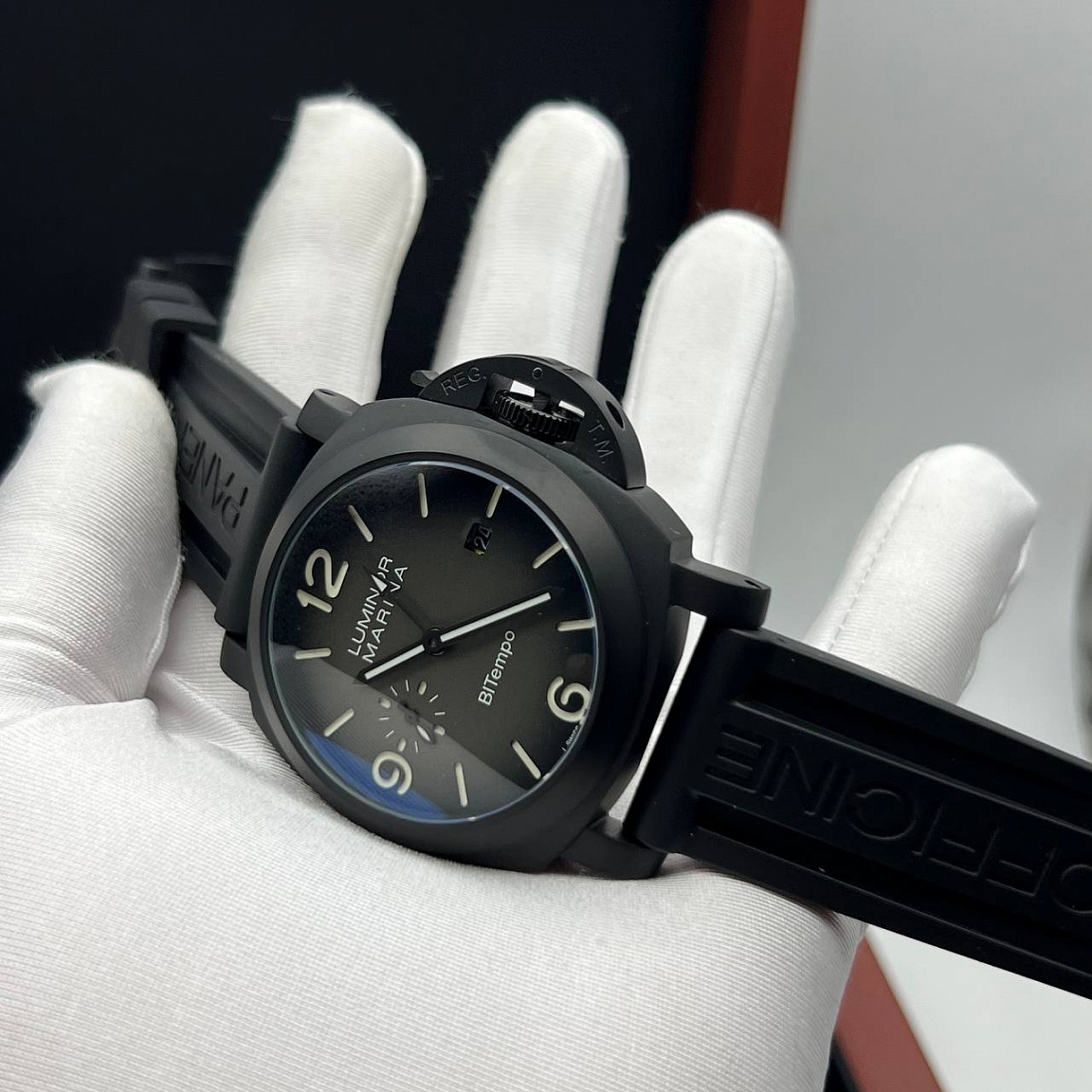 Мощные Мужские часы Panerai Luminor Marina