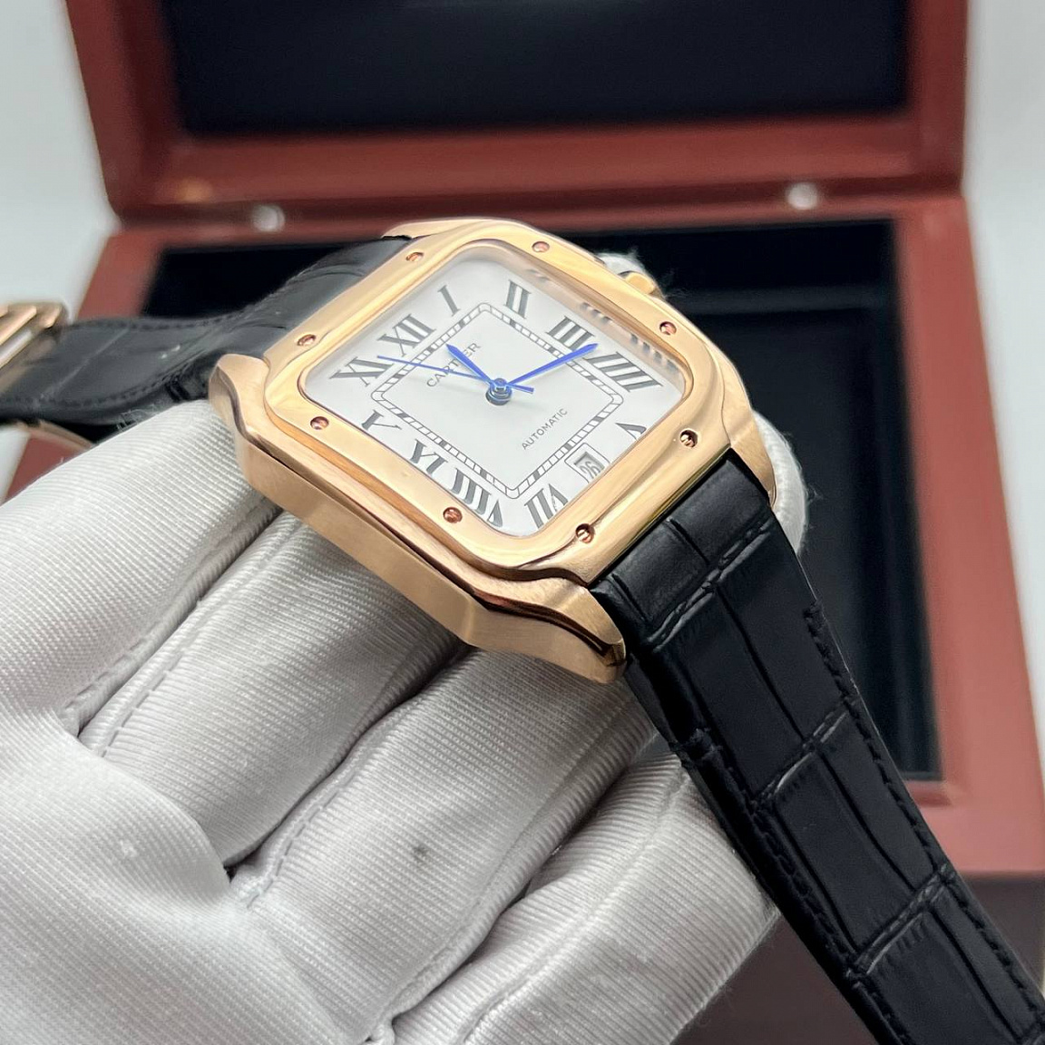 Мужские часы Cartier Santos Automatic