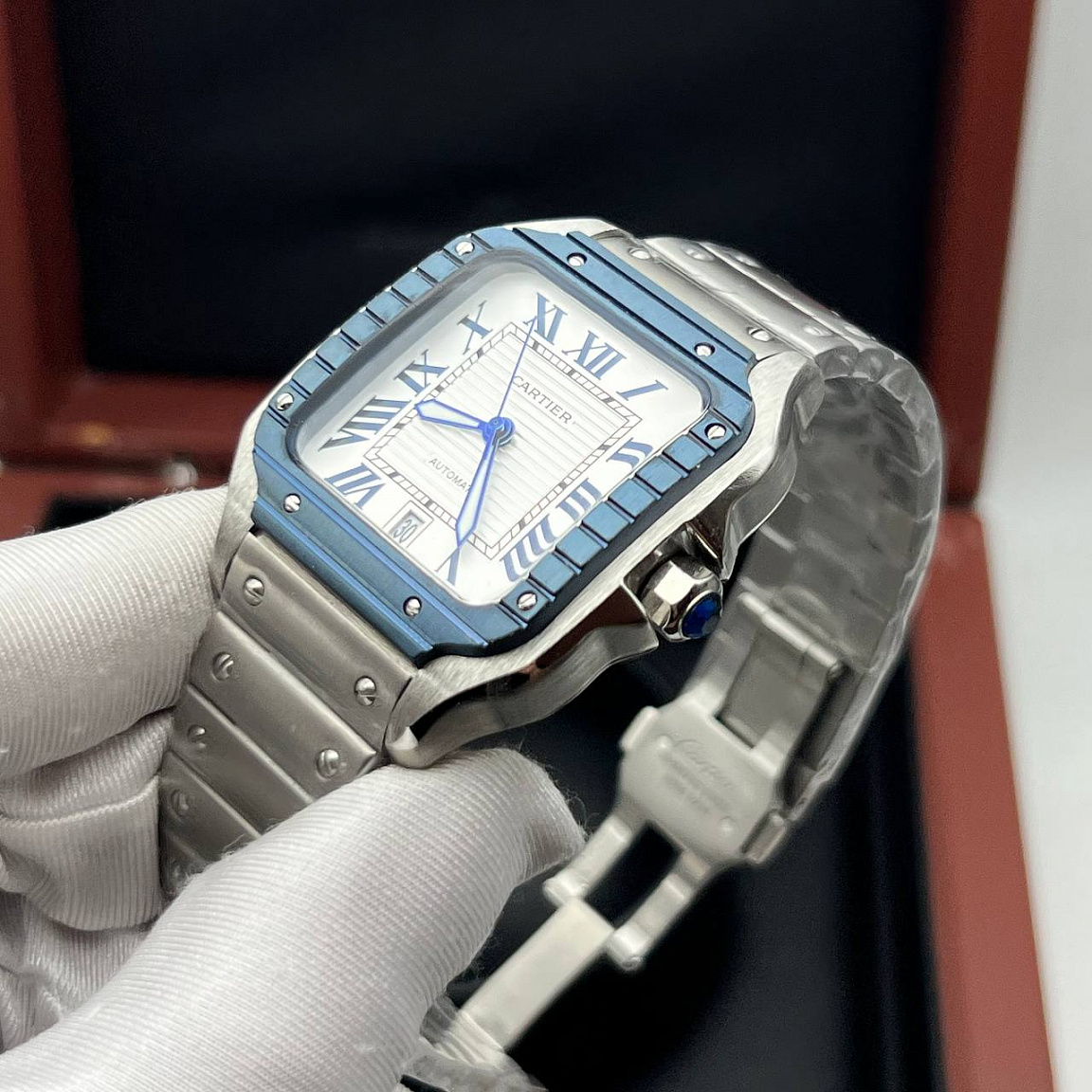 Мужские часы Cartier Santos Automatic