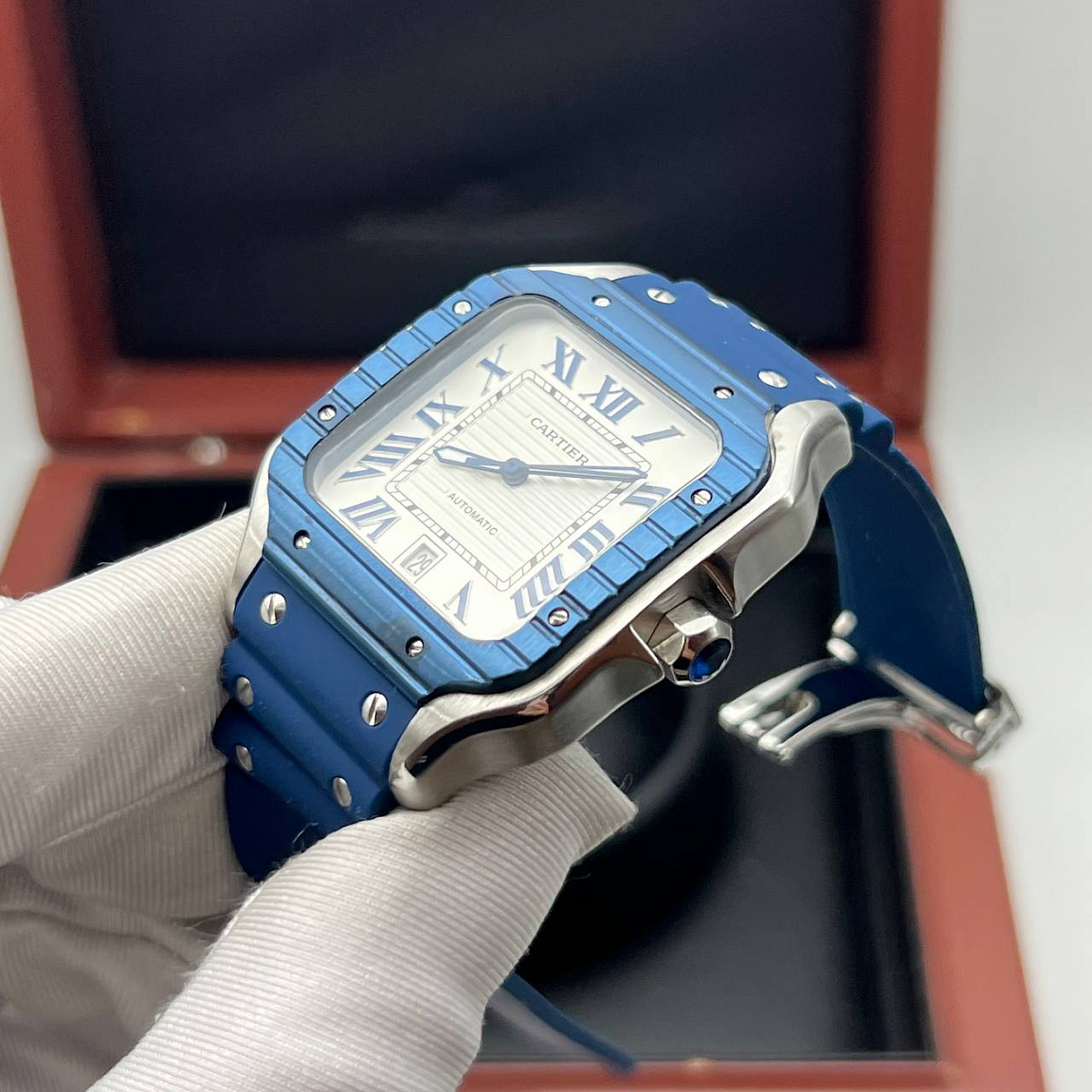 Мужские часы Cartier Santos Automatic