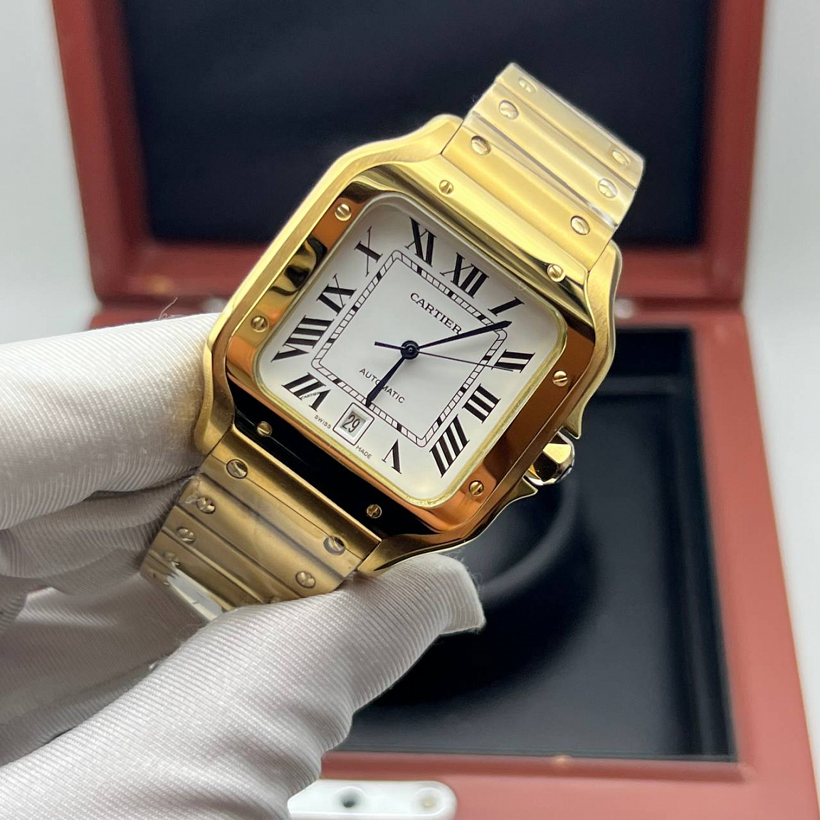 Мужские часы Cartier Santos Automatic