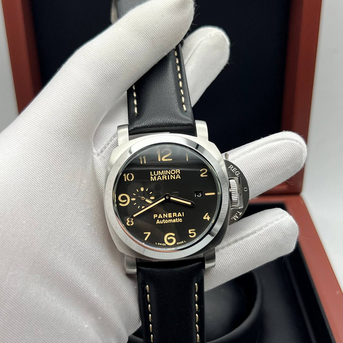 Мощные Мужские часы Panerai Luminor Marina