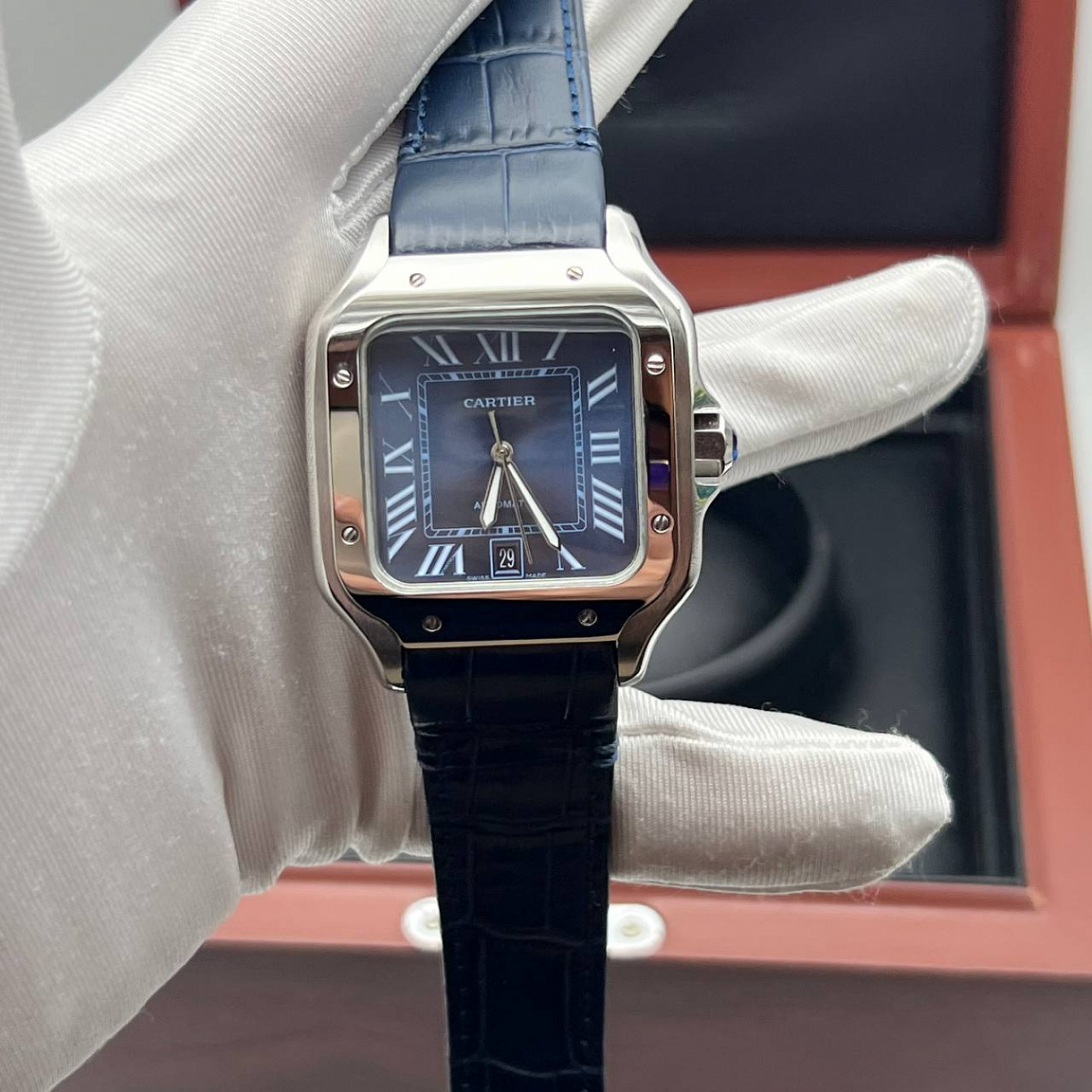 Мужские часы Cartier Santos Automatic