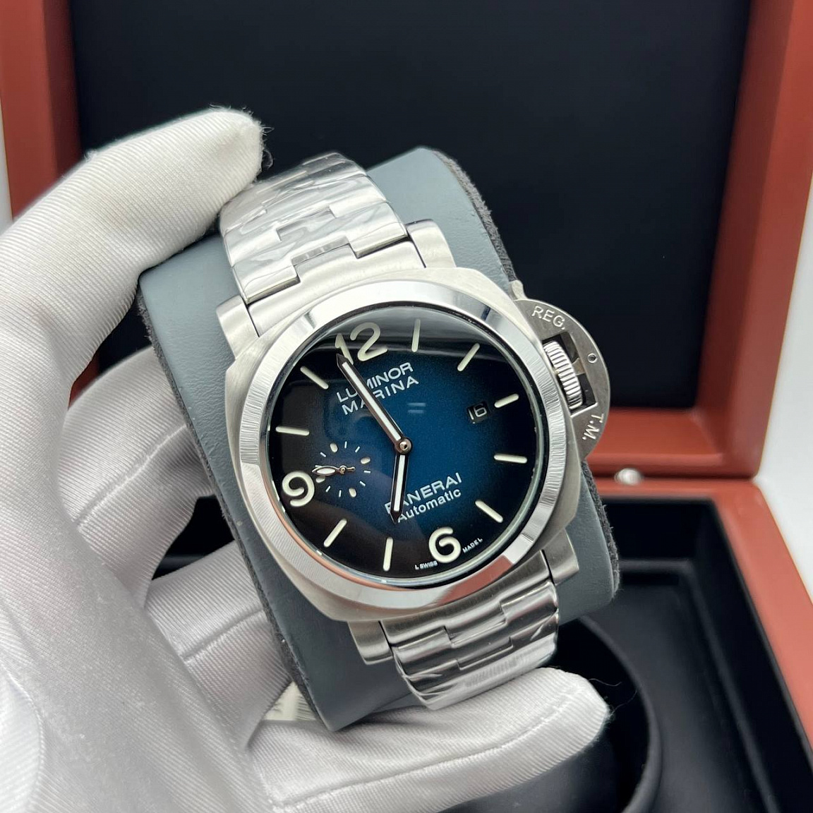 Мощные Мужские часы Panerai Luminor Marina