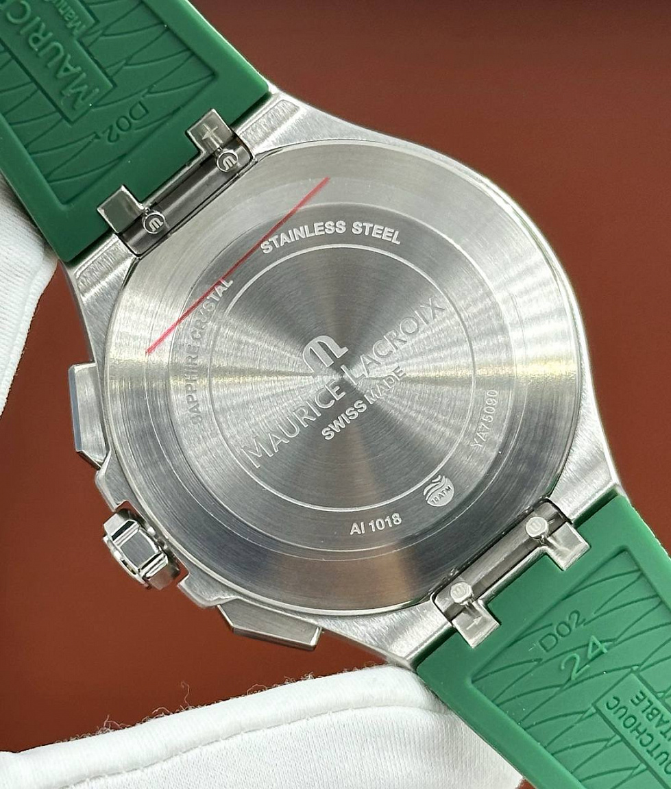 Популярные часы Maurice Lacroix Watch Aikon Quartz Chronograph Green