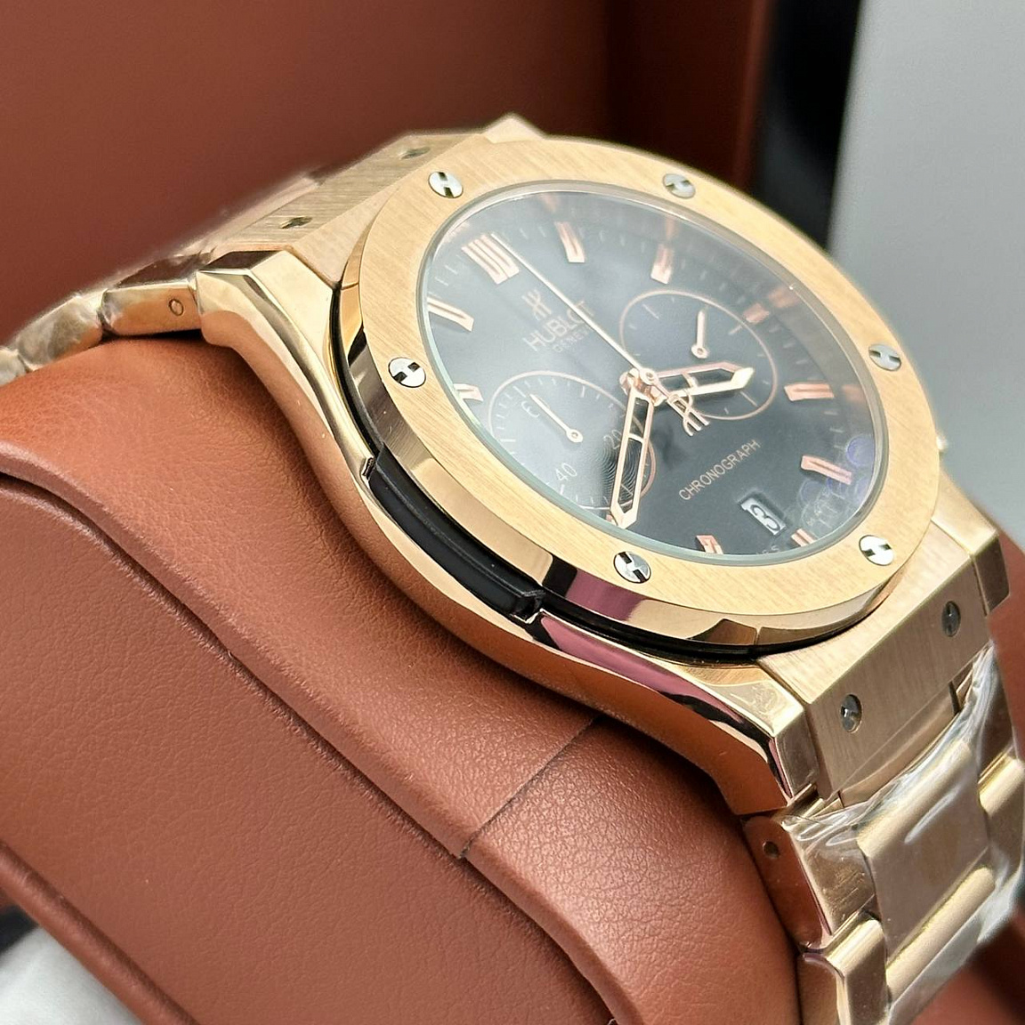 Мощные часы Hublot - Classic Fusion Chronograph King Iron