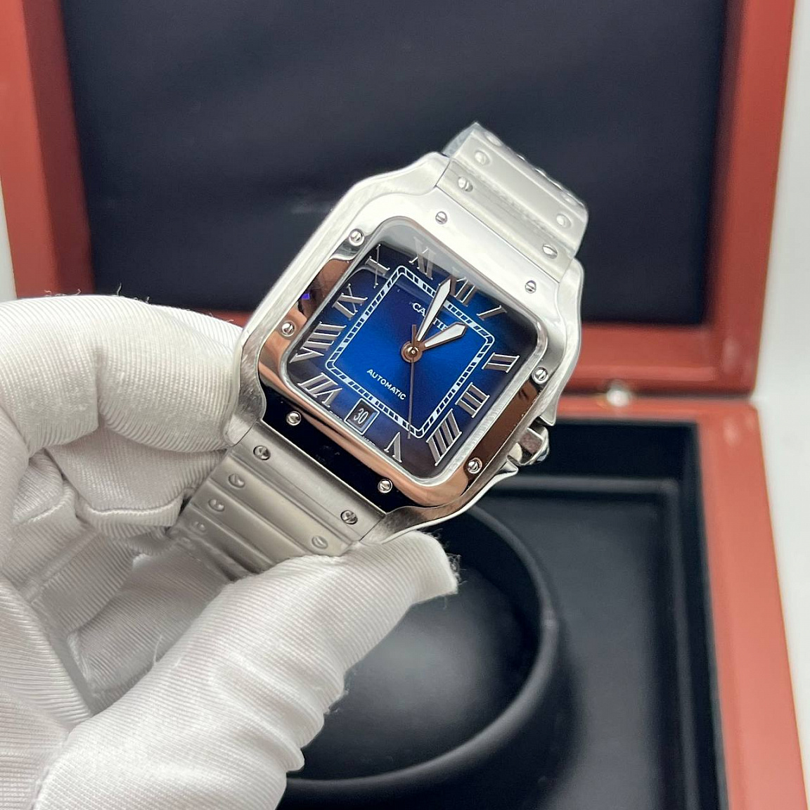 Мужские часы Cartier Santos Automatic