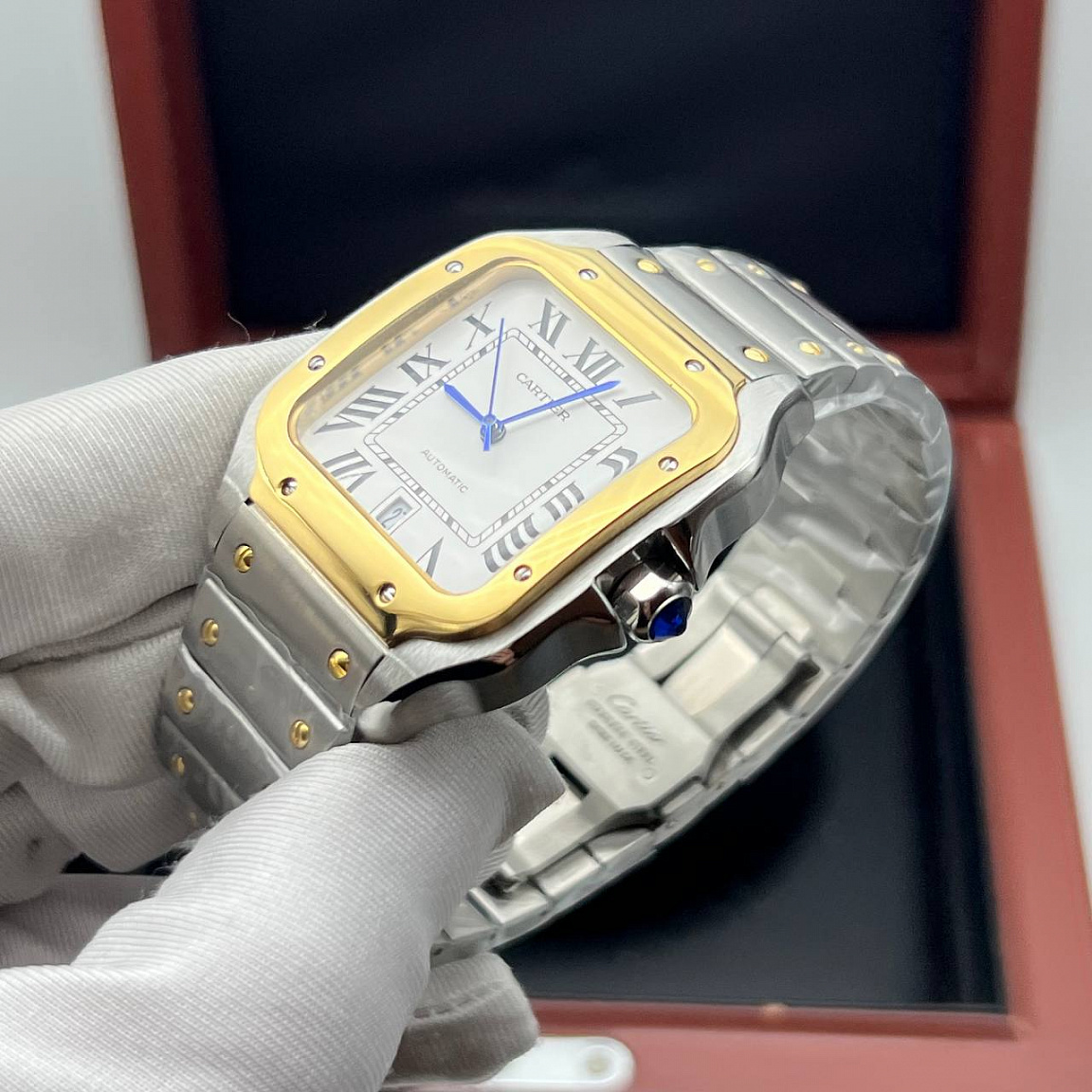 Мужские часы Cartier Santos Automatic