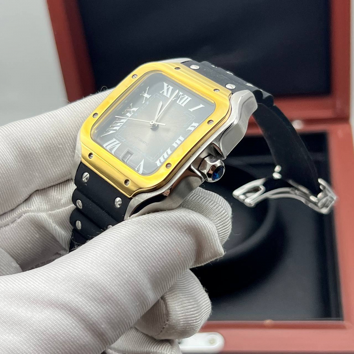 Мужские часы Cartier Santos Automatic