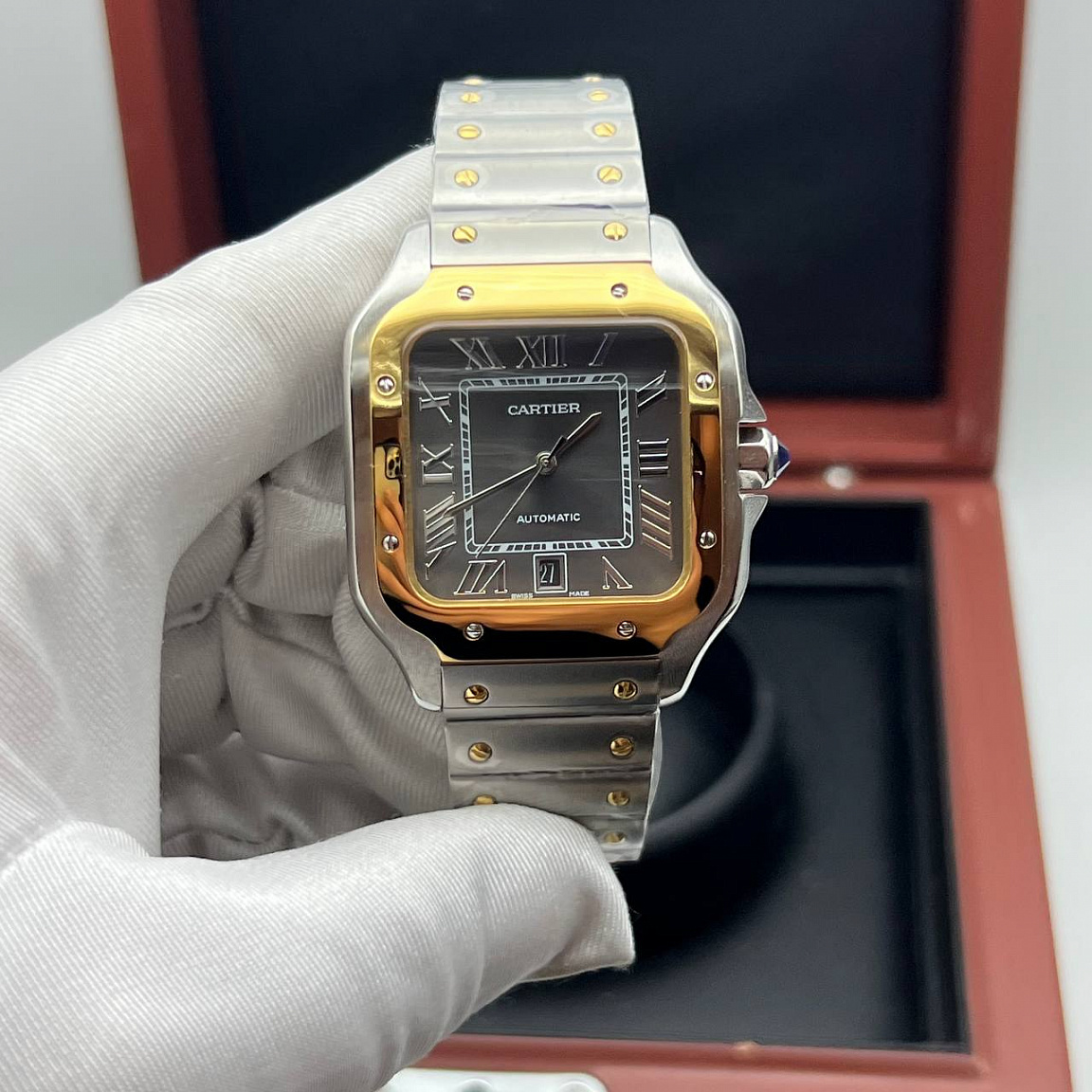 Мужские часы Cartier Santos Automatic