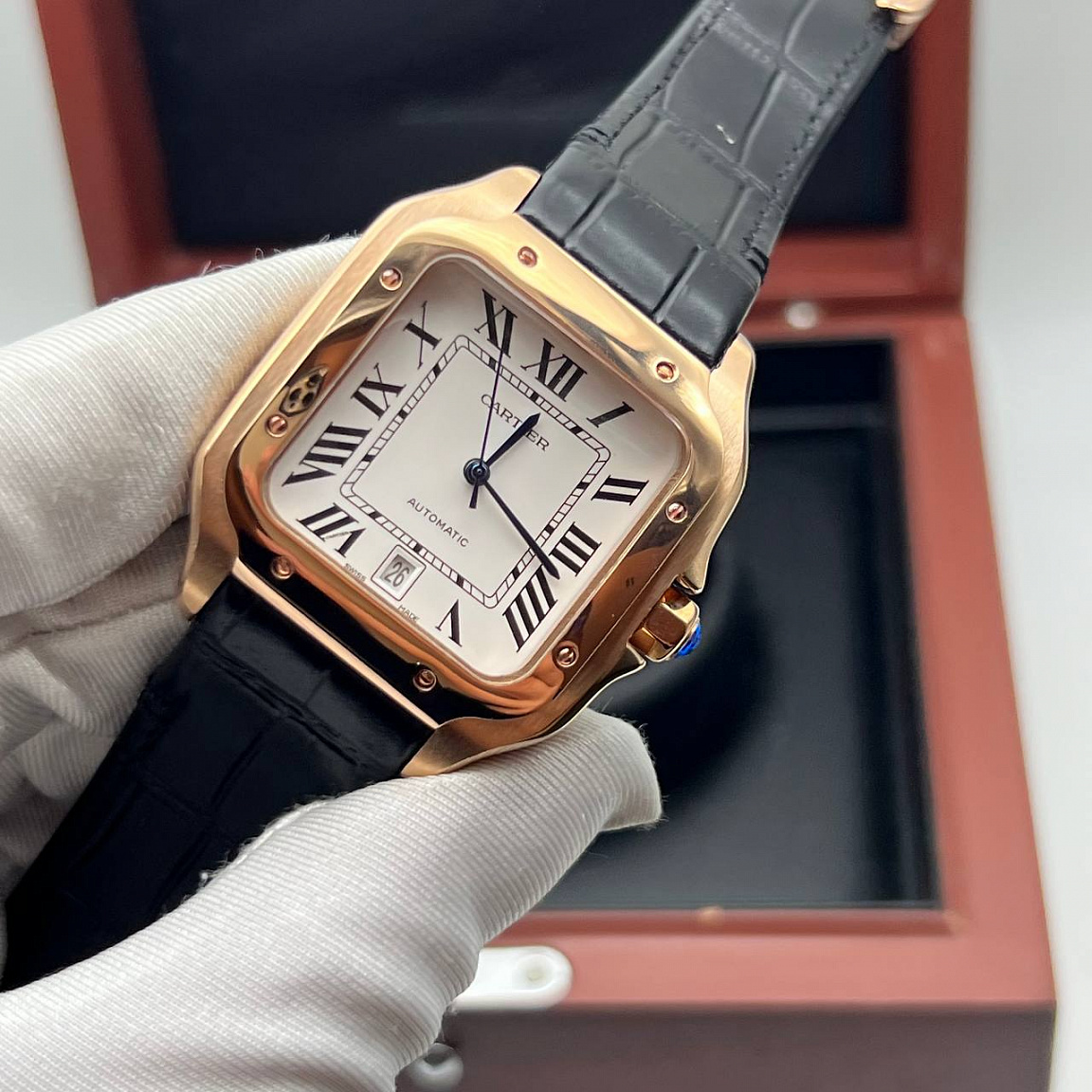 Мужские часы Cartier Santos Automatic