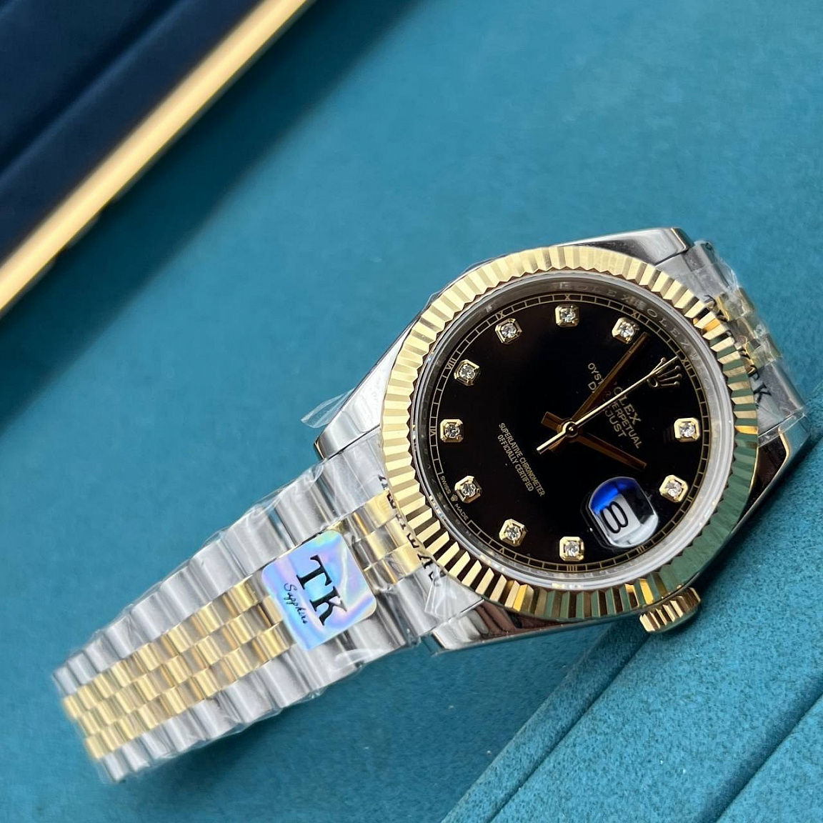 Rolex Datejust 41 мм с сапфировым стеклом, стальным корпусом 316L и автоматическим механизмом NH35