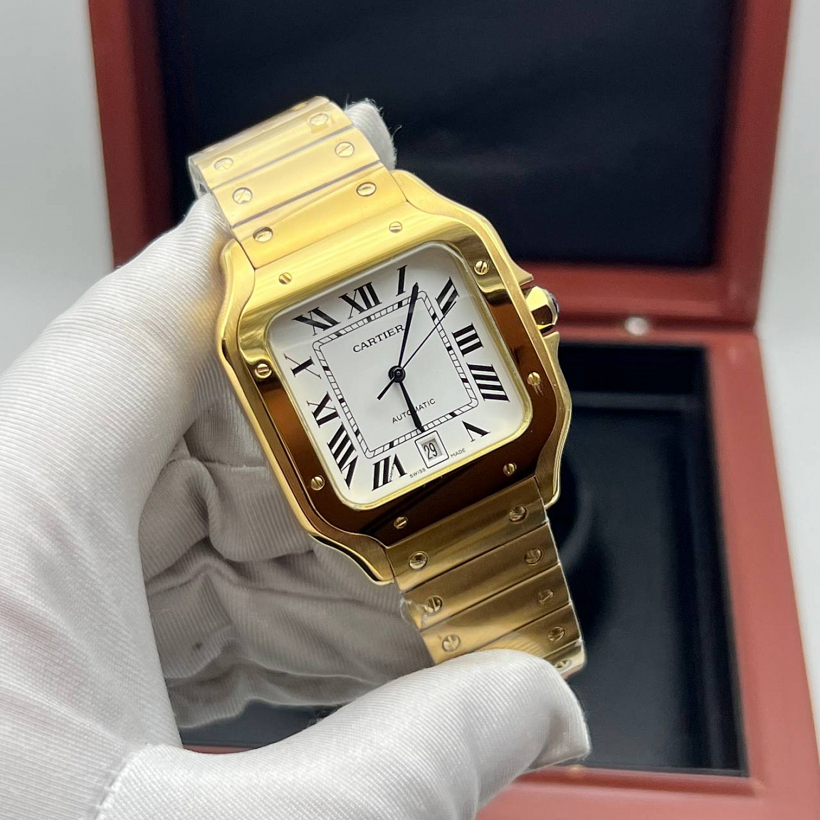 Мужские часы Cartier Santos Automatic