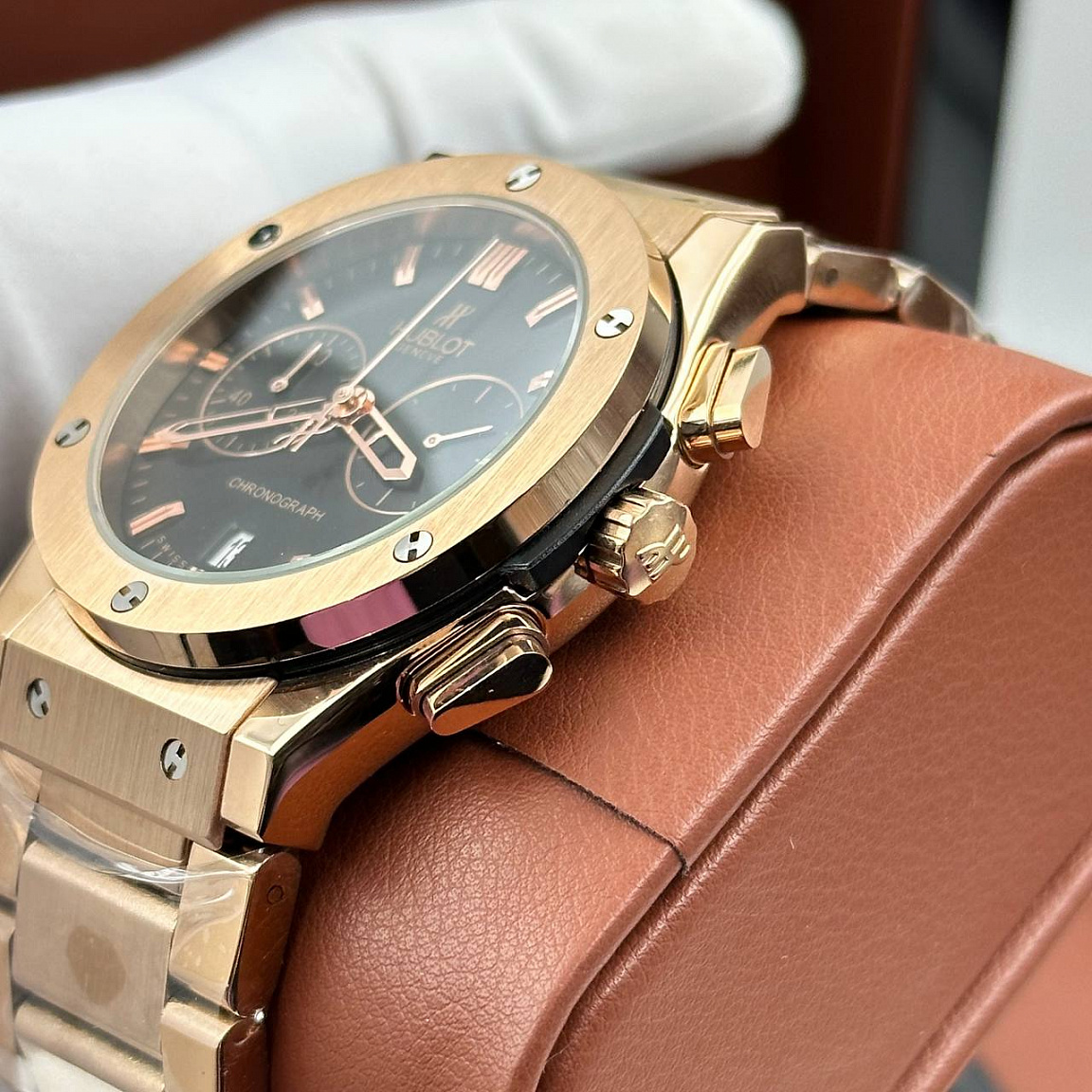 Мощные часы Hublot - Classic Fusion Chronograph King Iron