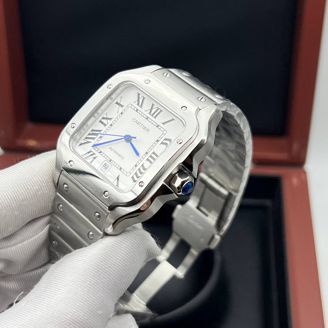 Мужские часы Cartier Santos Automatic
