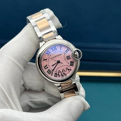 Женские премиальные Cartier Ballon Bleu 33 мм