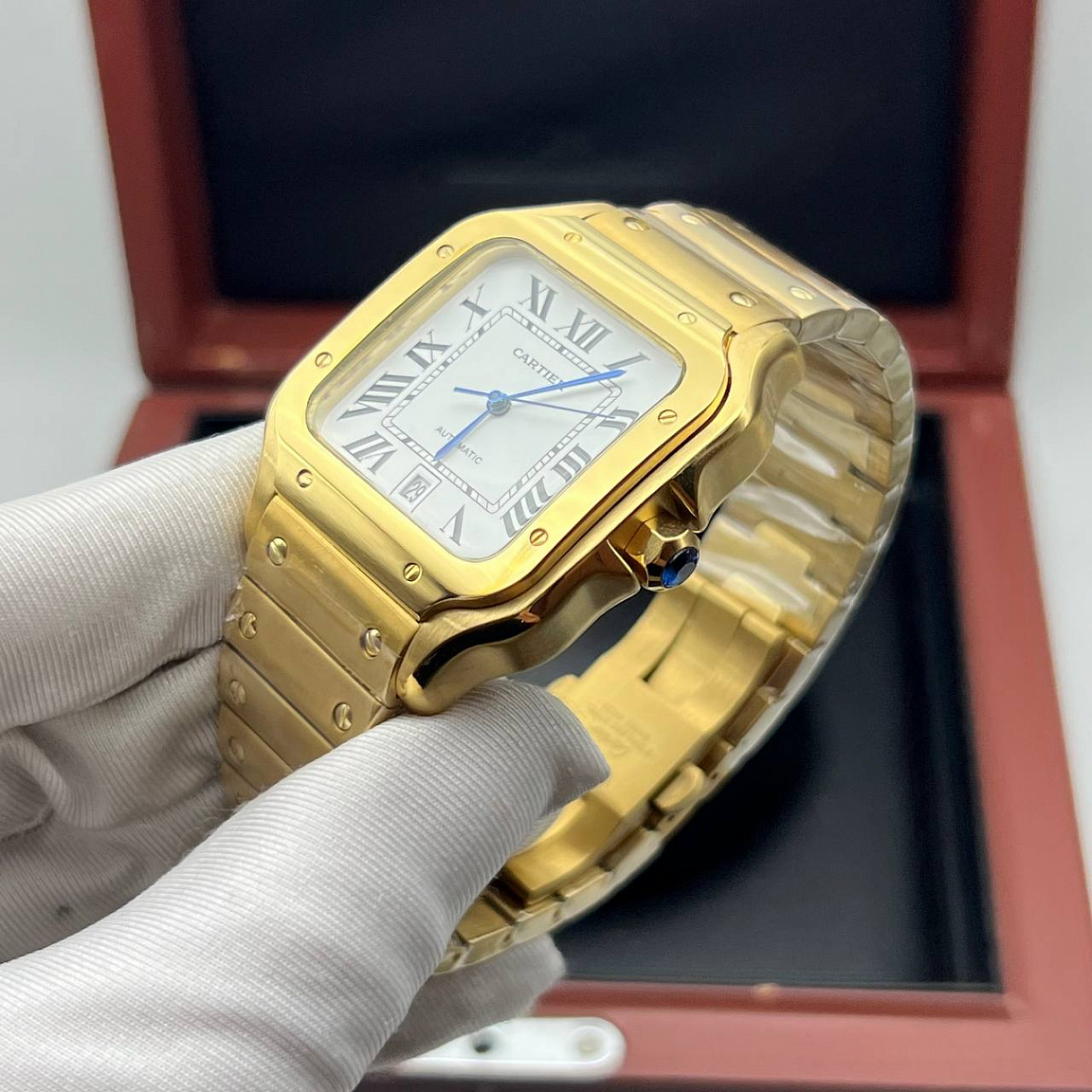 Мужские часы Cartier Santos Automatic