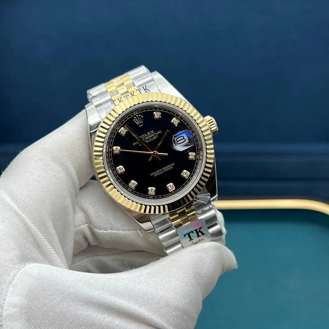 Rolex Datejust 41 мм с сапфировым стеклом, стальным корпусом 316L и автоматическим механизмом NH35