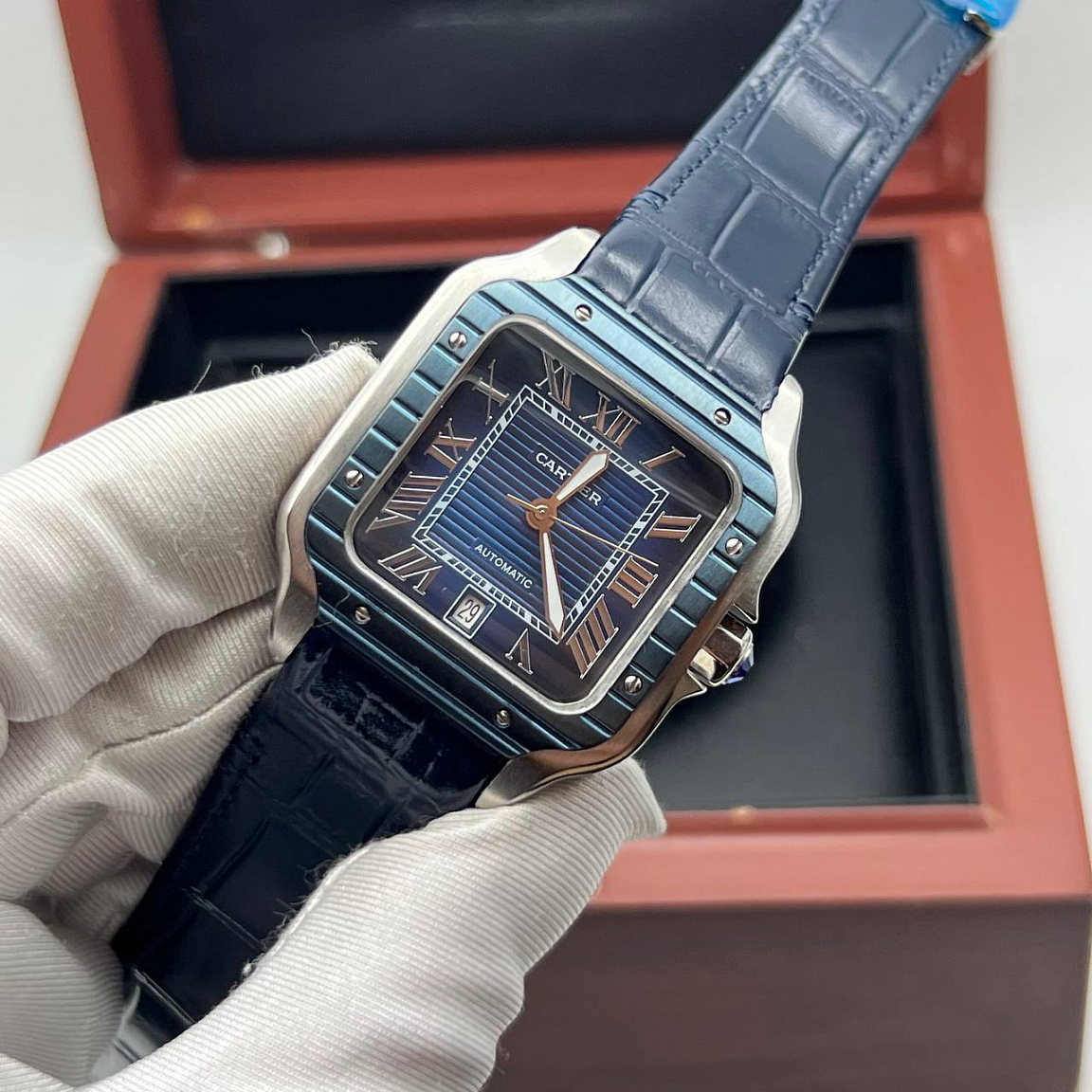Мужские часы Cartier Santos Automatic