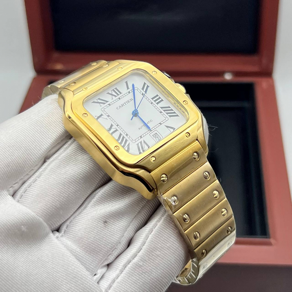Мужские часы Cartier Santos Automatic