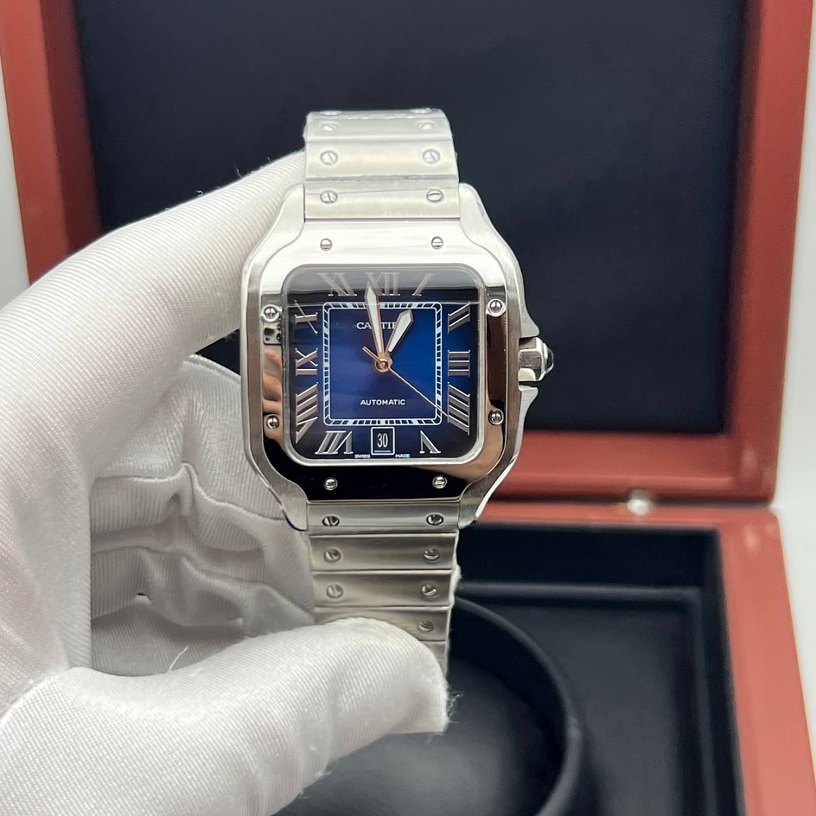 Мужские часы Cartier Santos Automatic