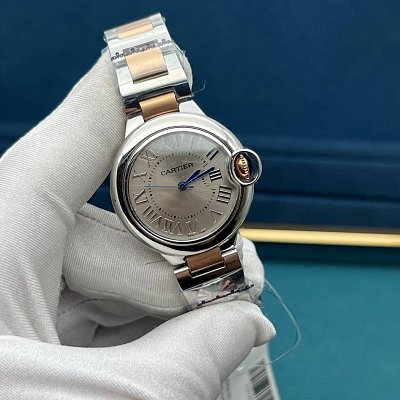 Женские премиальные Cartier Ballon Bleu 33 мм