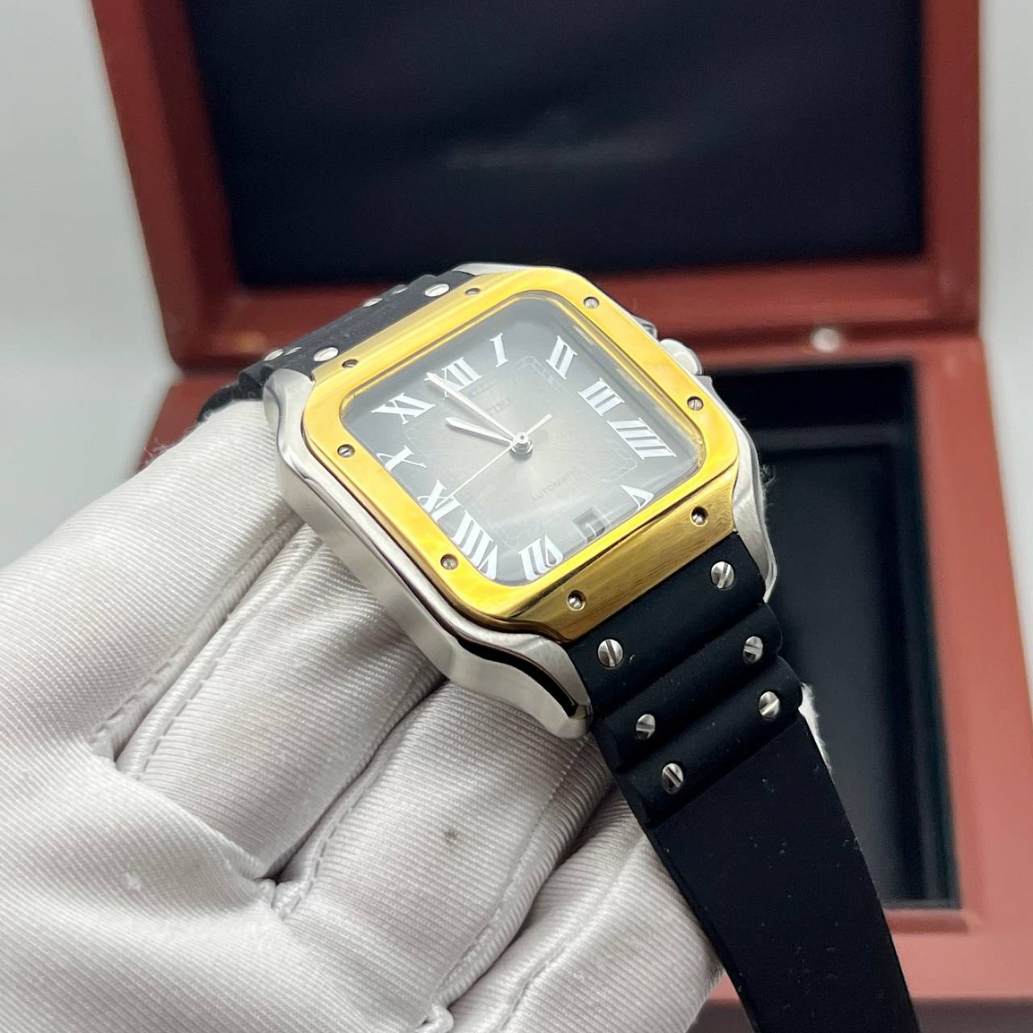 Мужские часы Cartier Santos Automatic