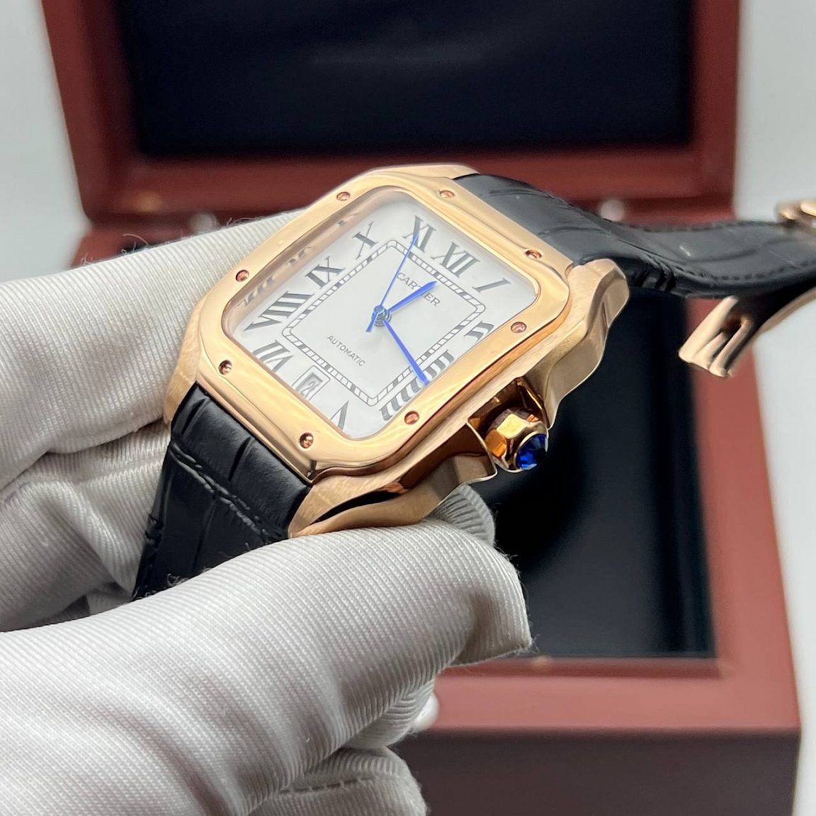 Мужские часы Cartier Santos Automatic