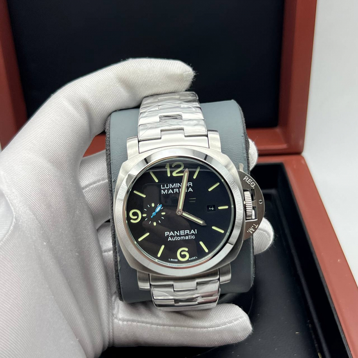 Мощные Мужские часы Panerai Luminor Marina