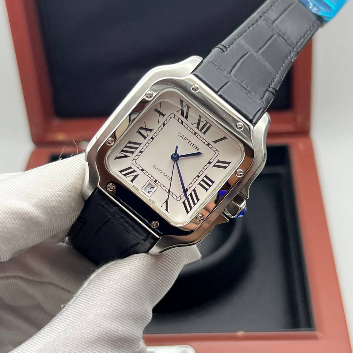 Мужские часы Cartier Santos Automatic