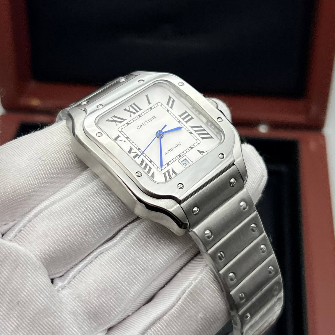 Мужские часы Cartier Santos Automatic