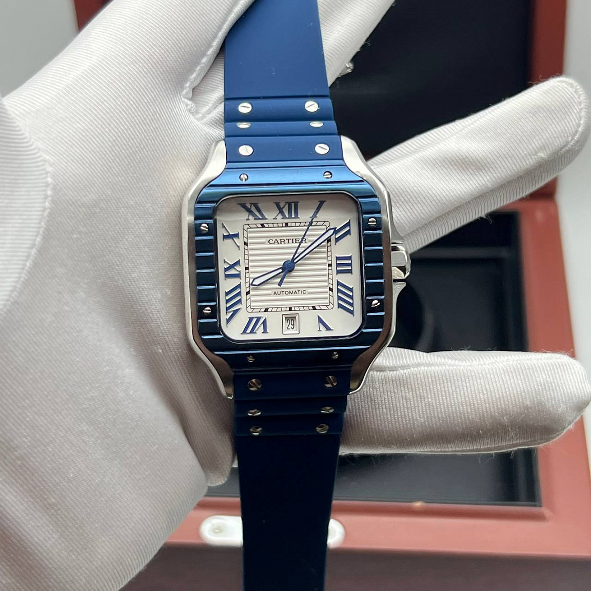 Мужские часы Cartier Santos Automatic