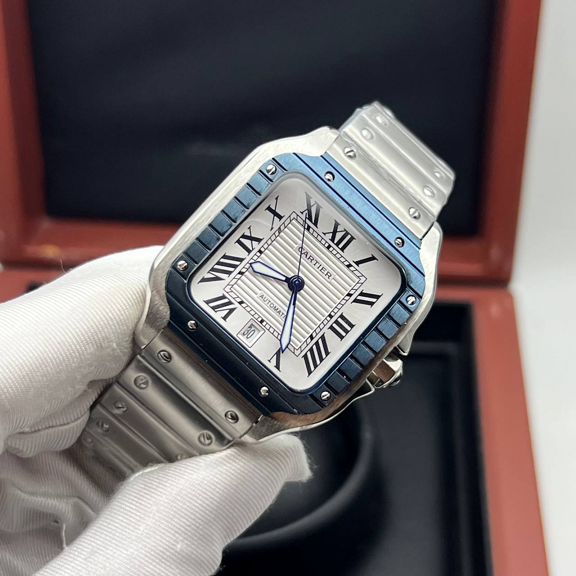 Мужские часы Cartier Santos Automatic